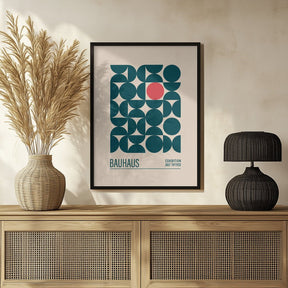 Bauhaus Mavi Kureler Poster - Corkframes.com