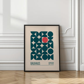 Bauhaus Mavi Kureler Poster - Corkframes.com