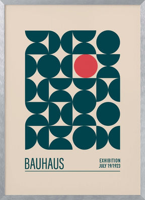 Bauhaus Mavi Kureler Poster - Corkframes.com