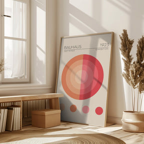 Bauhaus Pembe Daire Poster - Corkframes.com