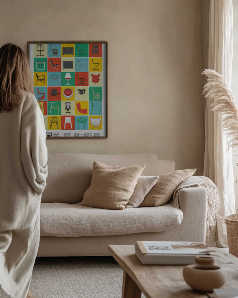 A Chronology of Chairs Poster