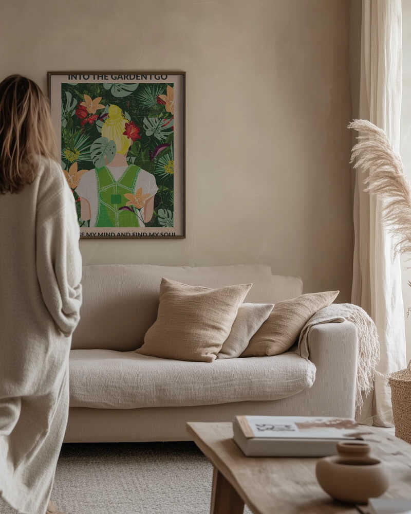 Into the Garden (blonde) Poster