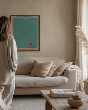 Open Water Standard Wall Art Poster
