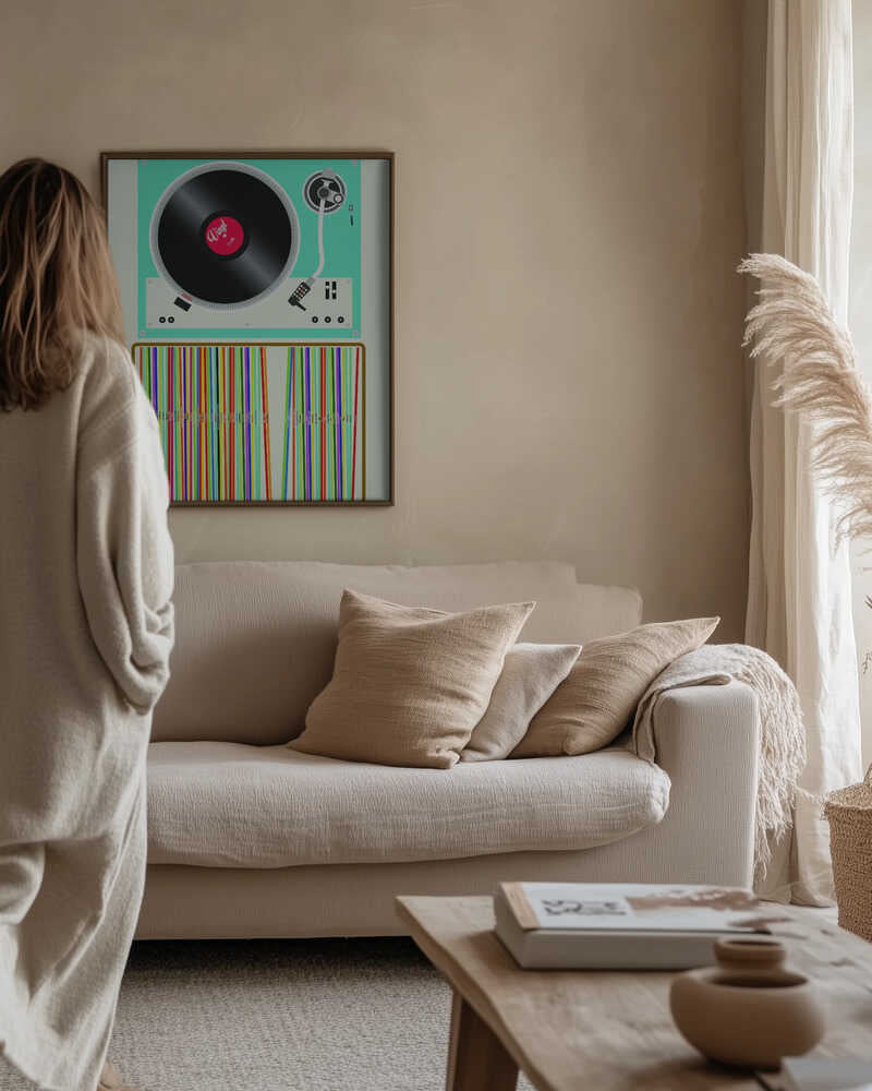 Vinyl Stack Poster
