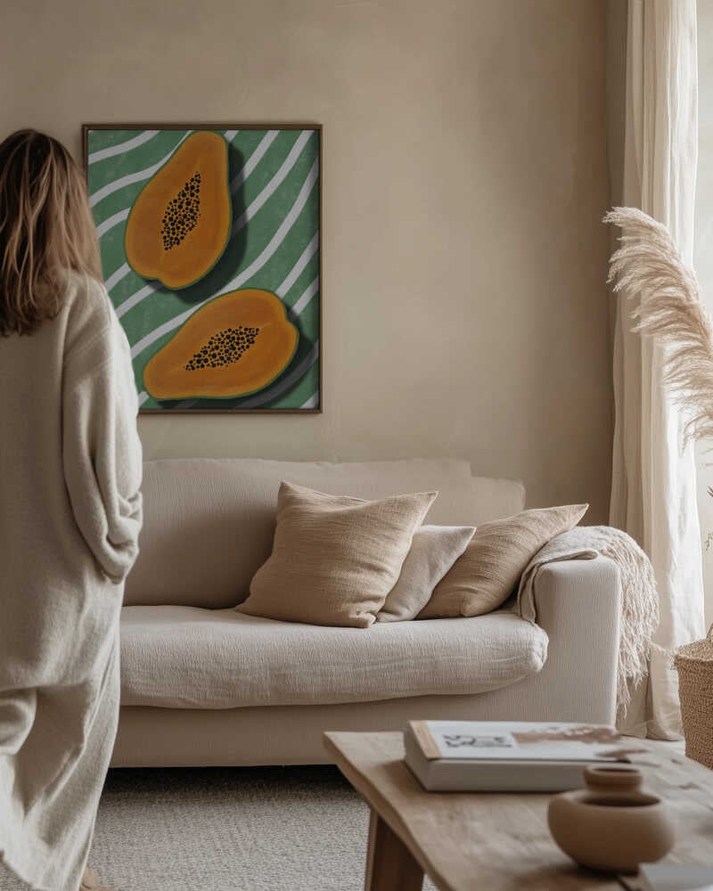 Papayas Poster