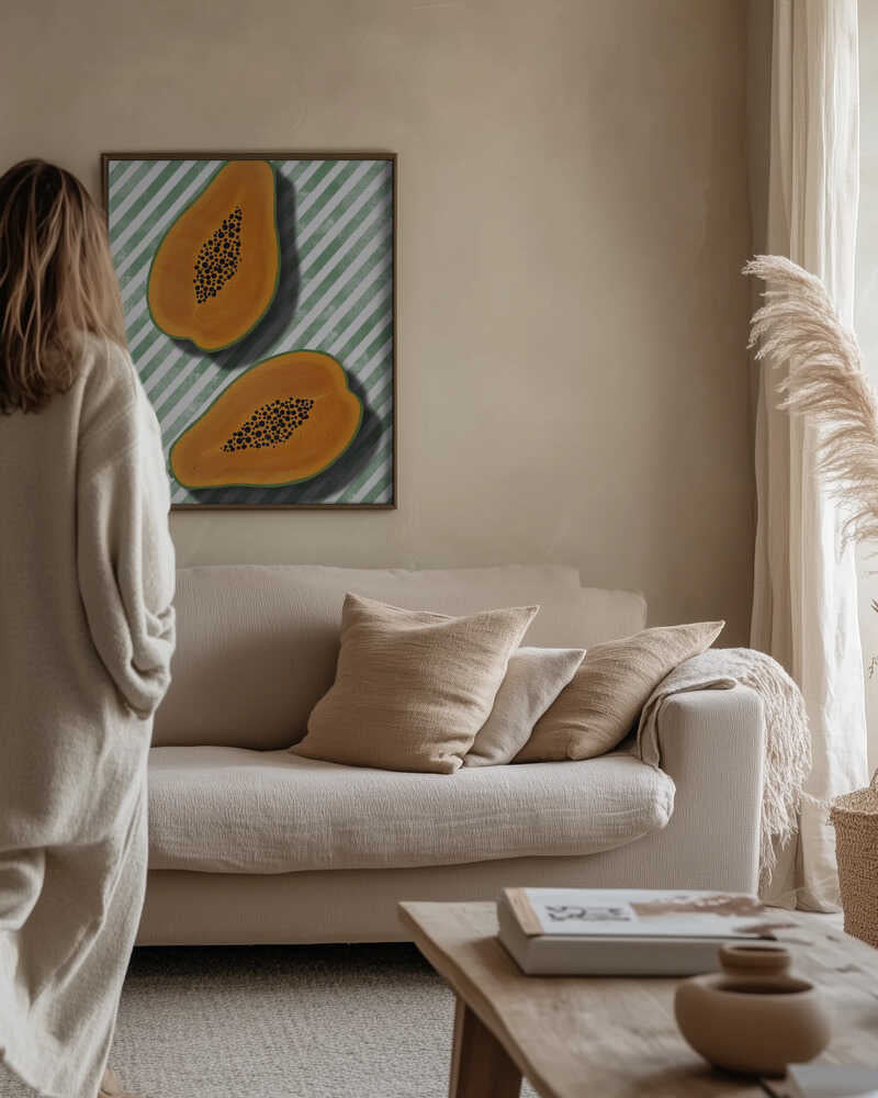 Papayas Poster