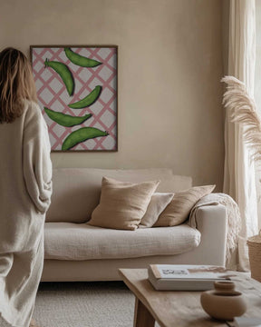 Sugar snap peas Poster