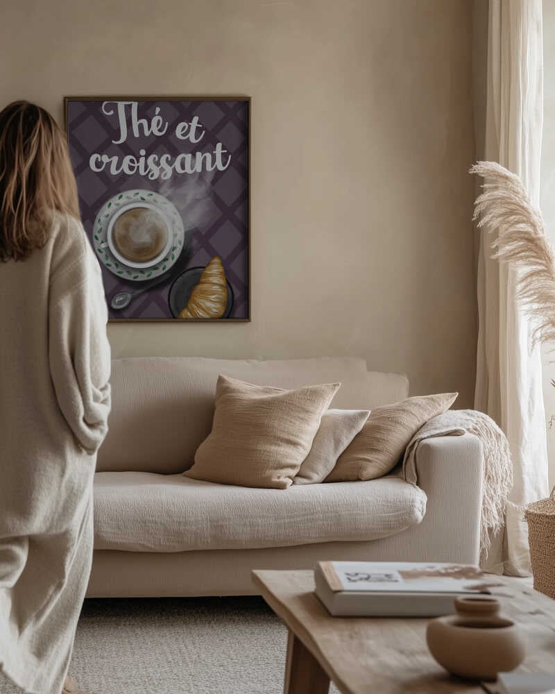 The Et Croissant Poster