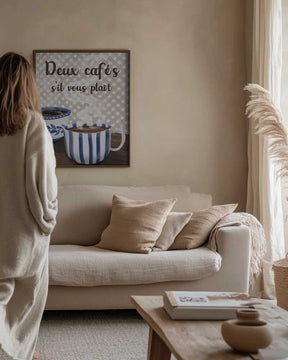 Two coffees please Poster