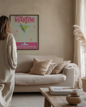 Dirty Martini Cocktail 01.png Poster