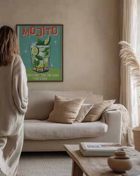 Mojito Cocktail Poster