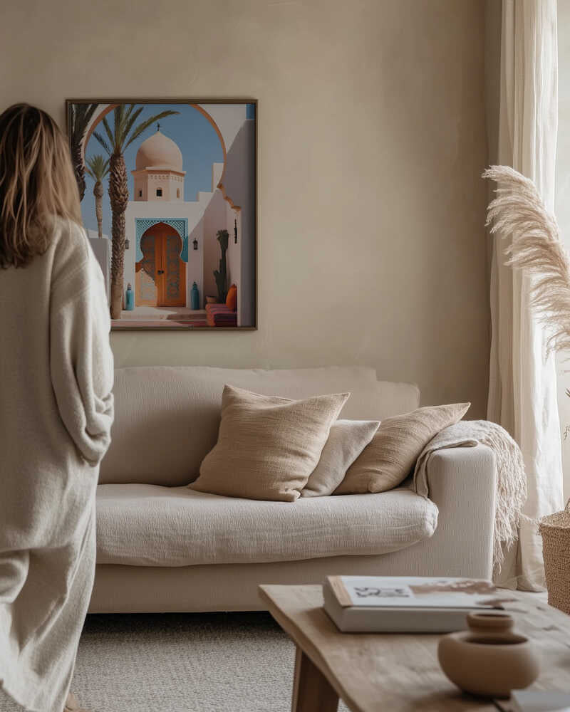 Bohemian Arches Poster