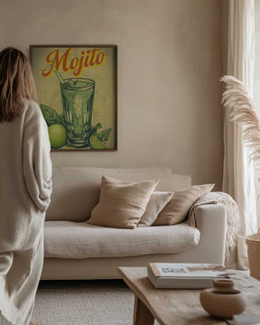 Lime Breeze Drink Poster