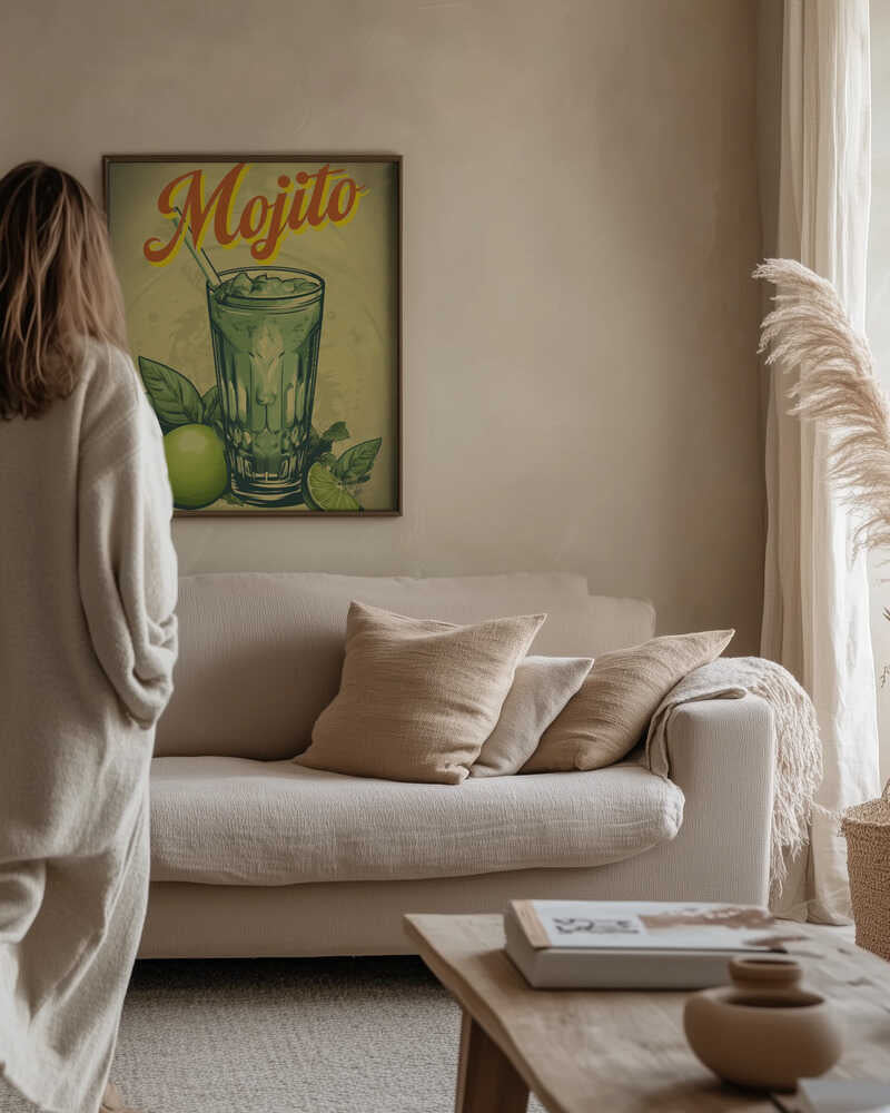 Lime Breeze Drink Poster