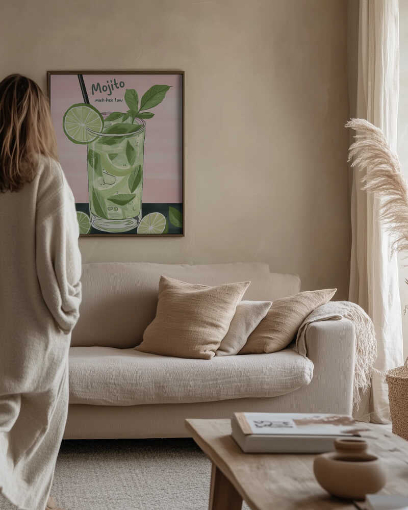 Lime Mint Refresh Poster