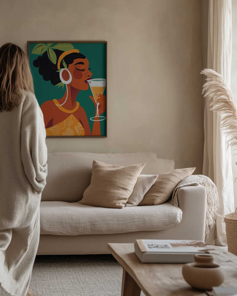 Drink In the Tropics Poster