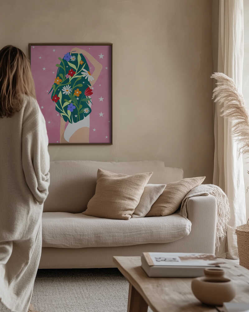 Floral Daydreams Poster