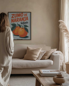 Valencia Oranges Poster