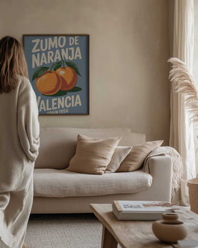Valencia Oranges Poster
