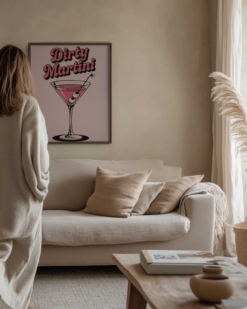 Martini Vibes Poster