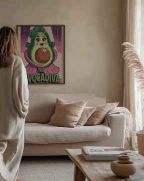 Glamorous Avocado Poster