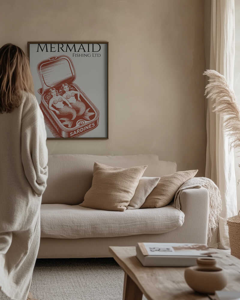 Mermaids in a Can Poster