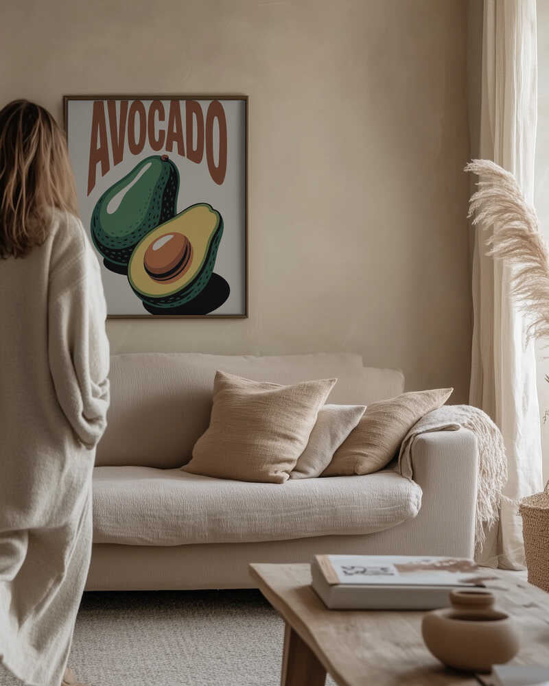 Avocado Delight Poster