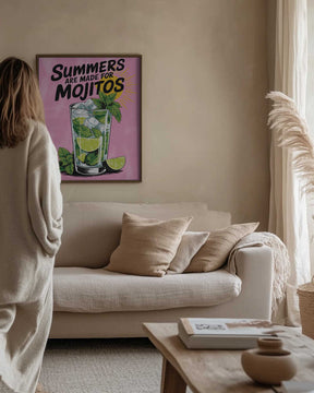 Summer Mojito Poster
