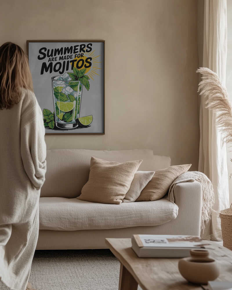 Summer Mojito Poster