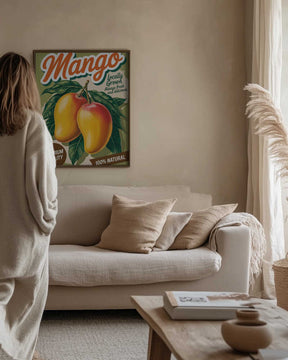 Mango Vintage Poster