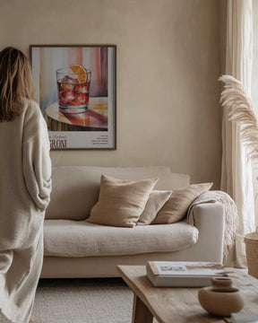 Classic Cocktails - Negroni Poster