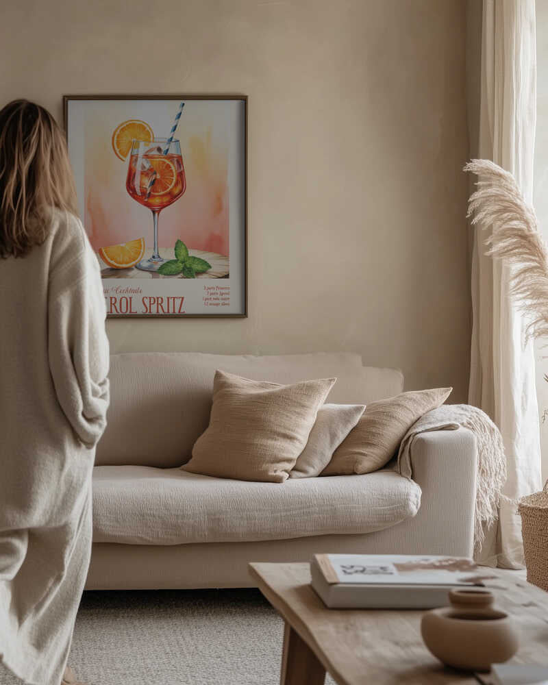 Classic Cocktails - Aperol Spritz Poster