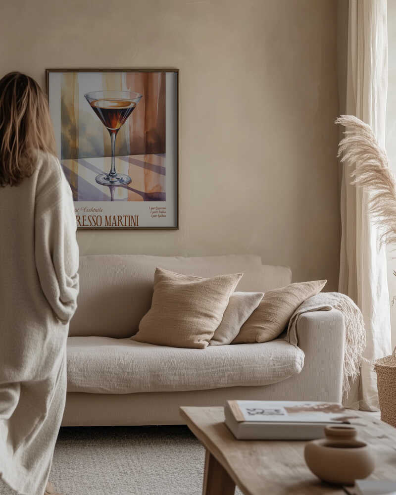 Classic Cocktails - Espresso Martini Poster