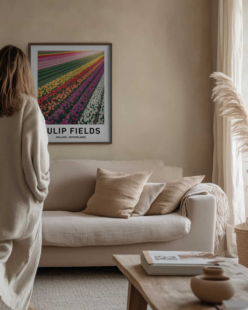 Tulip Fields Poster