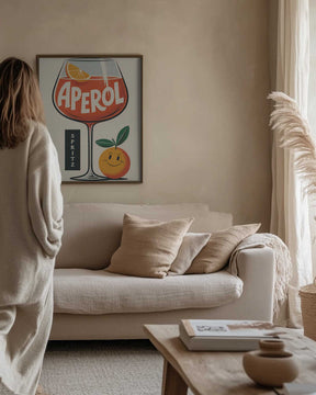 Aperol Spritz Retro Poster