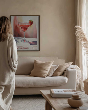 Classic Cocktails - Strawberry Daiquiri Poster