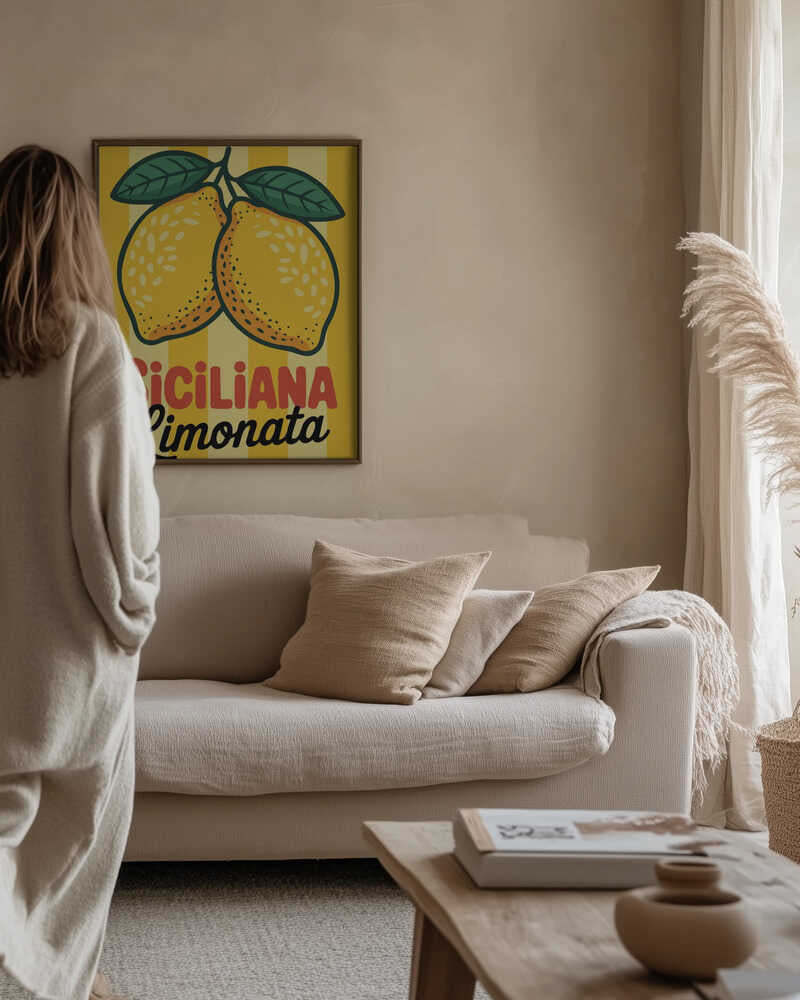 Siciliana Limonata Poster