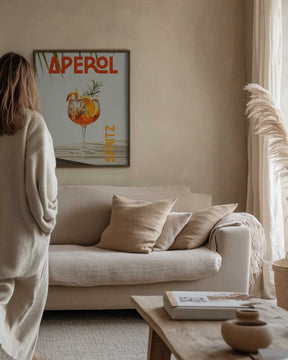 Aperol Spritz Tropic Poster