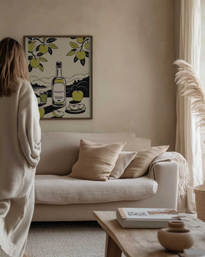 Calvados Bottle Poster