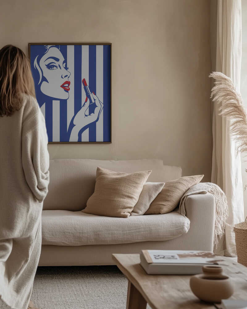 Put On Some Lipstick Poster