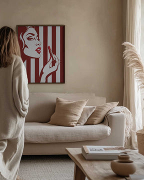 Put On Some Lipstick Poster