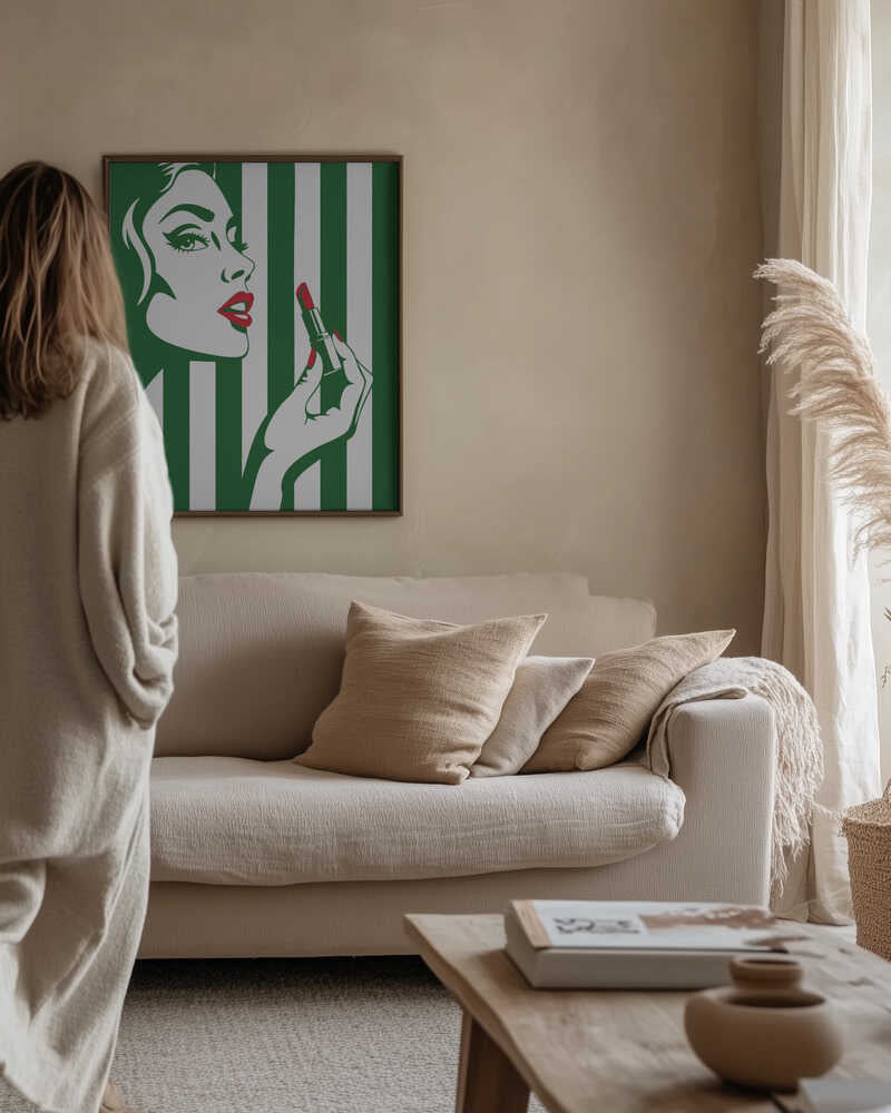 Put On Some Lipstick Poster