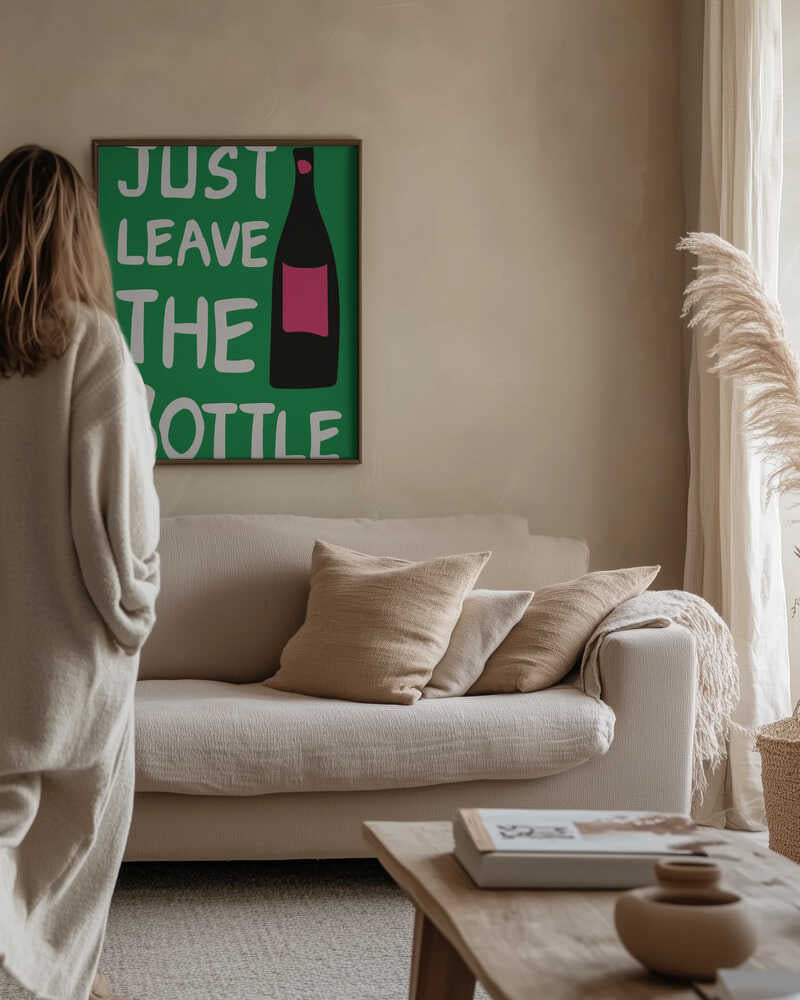 A4 Leave the Bottle 01.png Poster