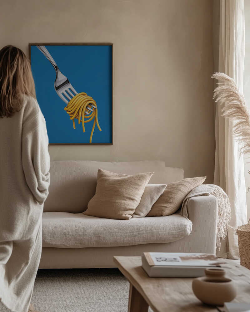 Forkful of Spaghetti Poster