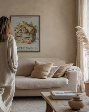 Farmers Market Squash Poster