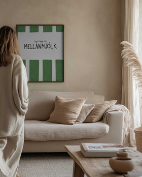 Mellanmjölk Poster