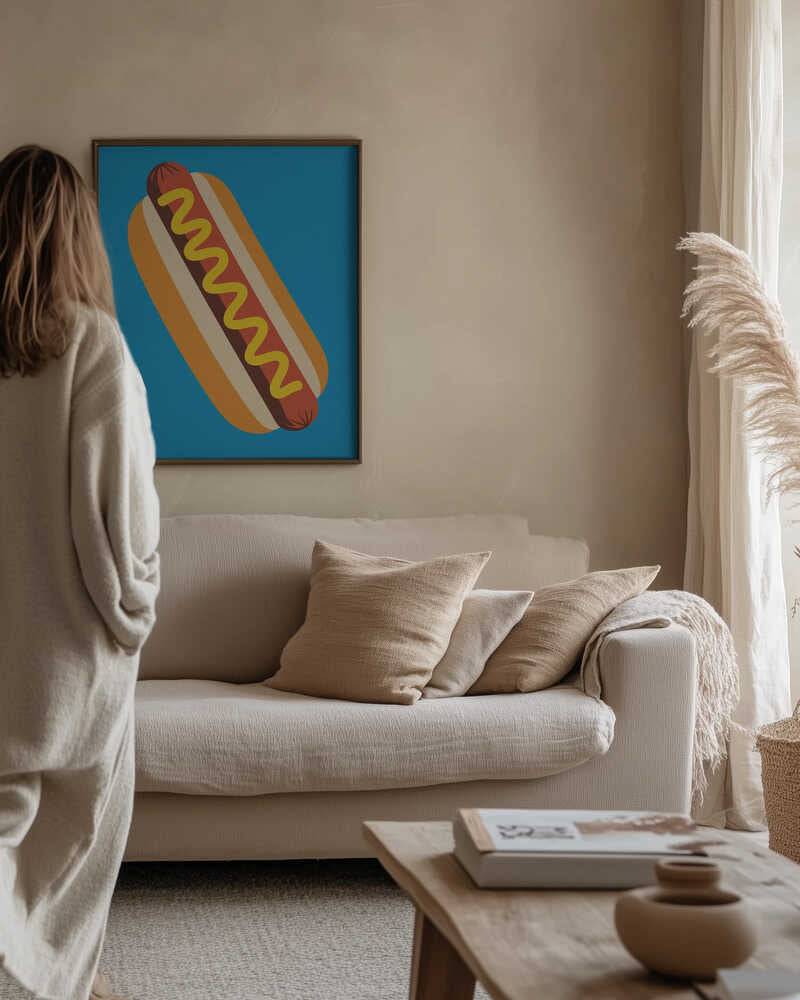 The Hot Dog Poster