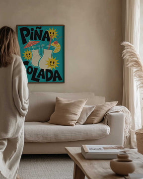 Sunny Pina Colada Poster