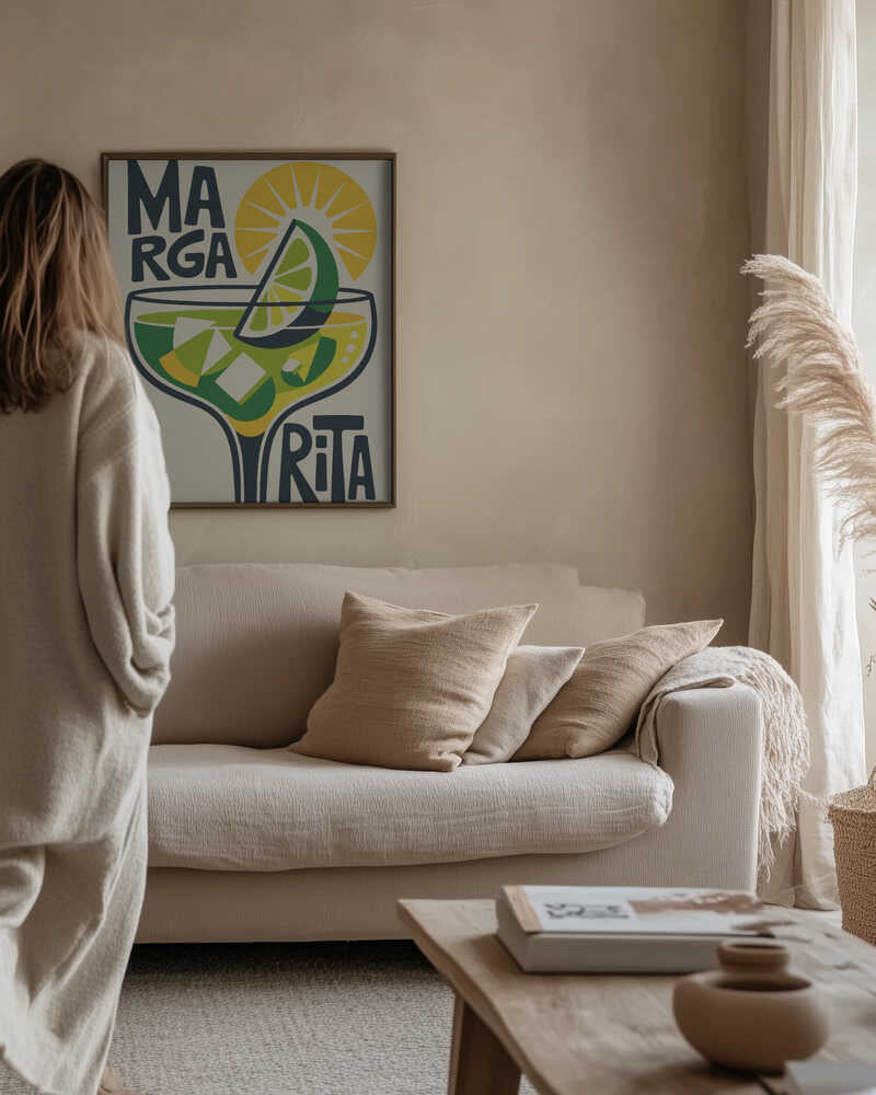 Sunny Margarita Poster