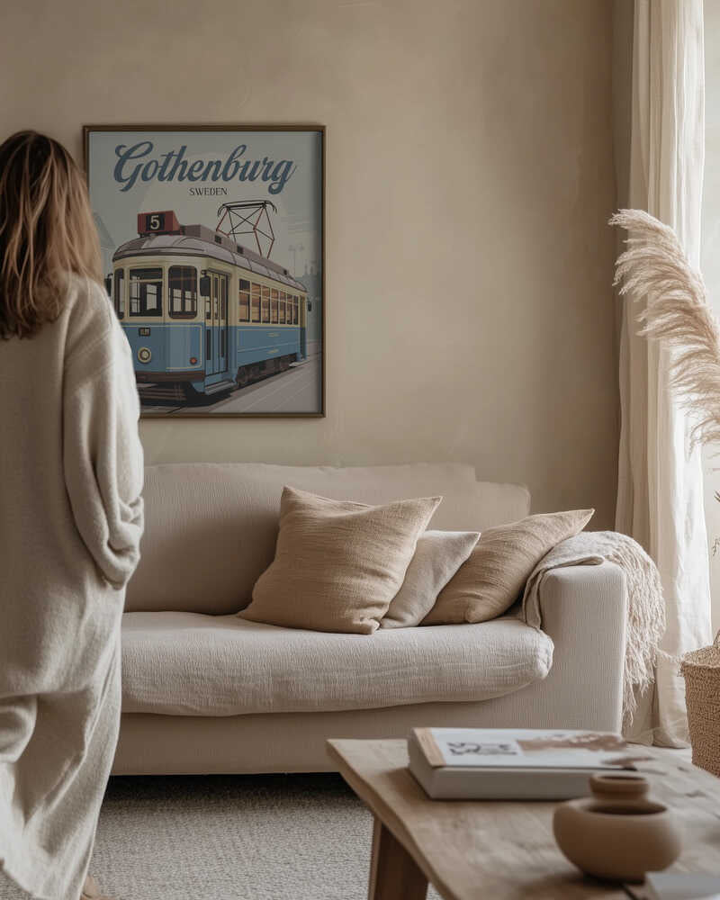 Gothenburg Travel Poster Poster